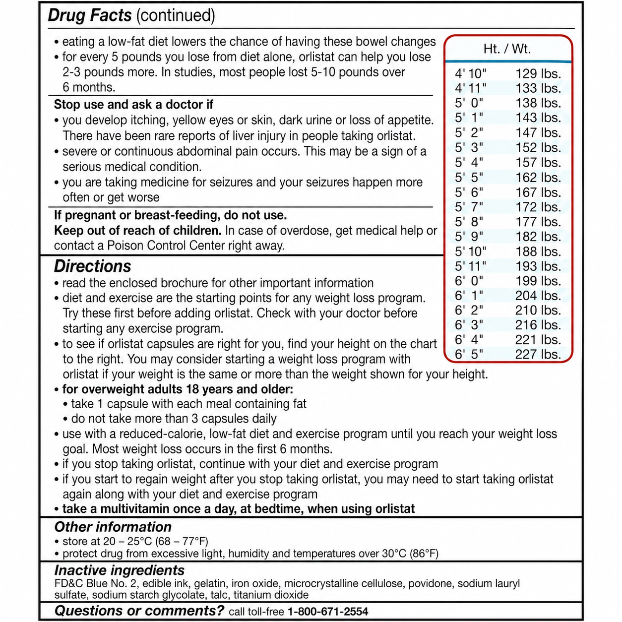 Alli Orlistat 60mg Weight Loss Capsules – 170 Count